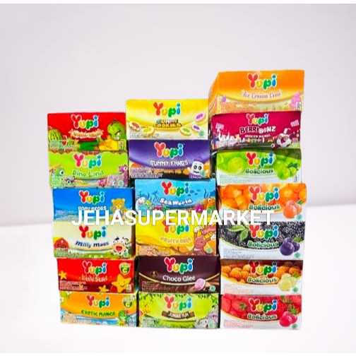 

⭐ PERMEN ⭐ Yupi Bolicious isi 24pcs