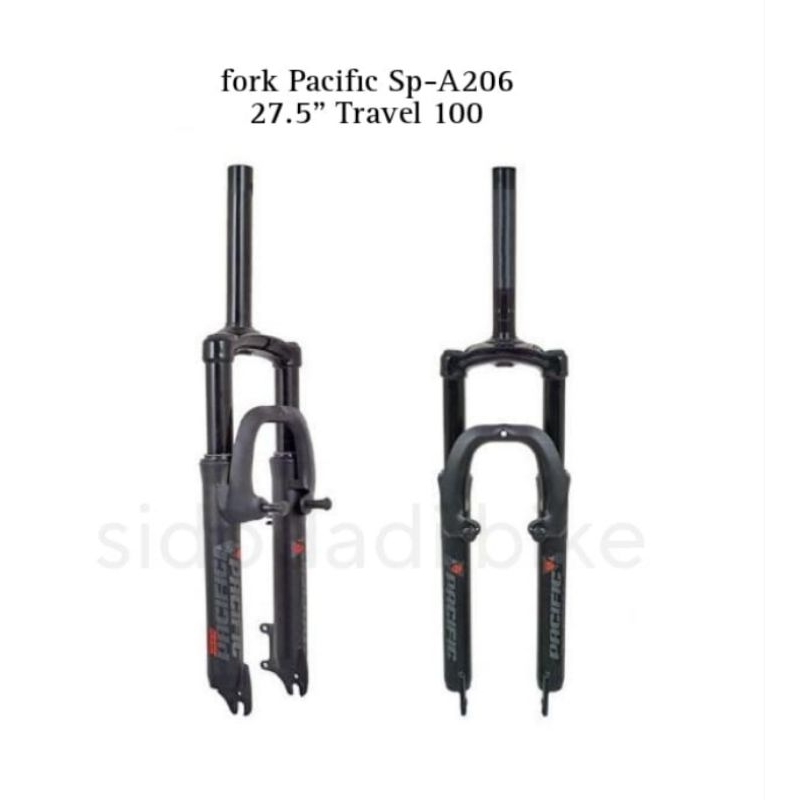 Fork Garpu Suspension A206 Sepeda MTB Ukuran 27.5 inch PACIFIC