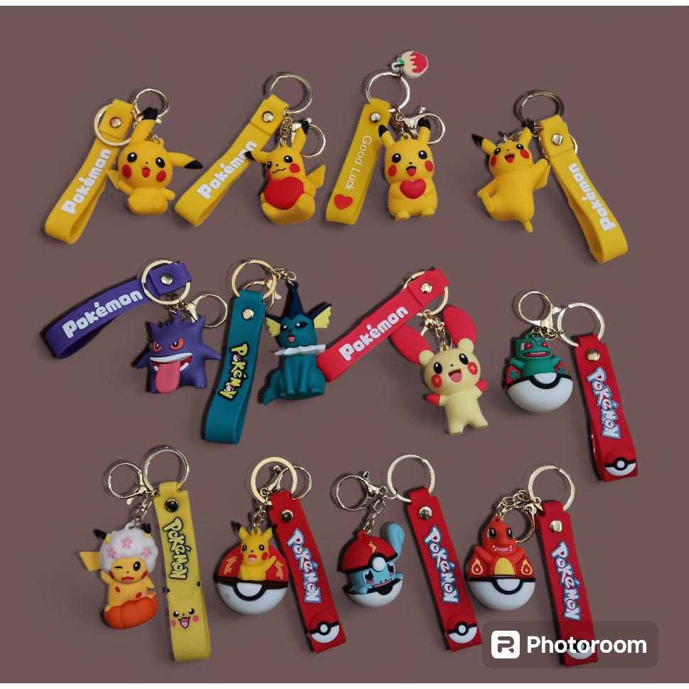 Gantungan Kunci / Keychain / Key Chain POKEMON