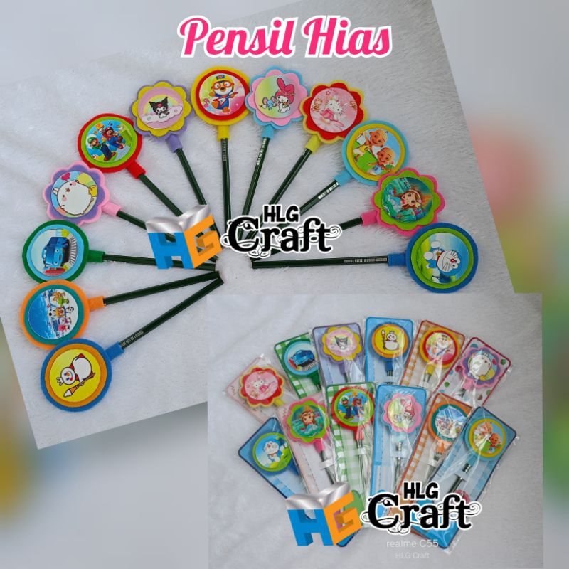 

Pensil Hias Flanel
