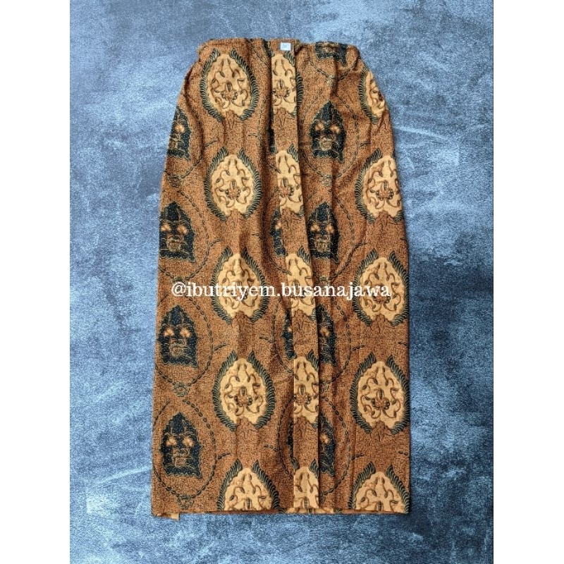 Jarik Kakung/Pria Kain Batik Halus Instan Langsung Pakai