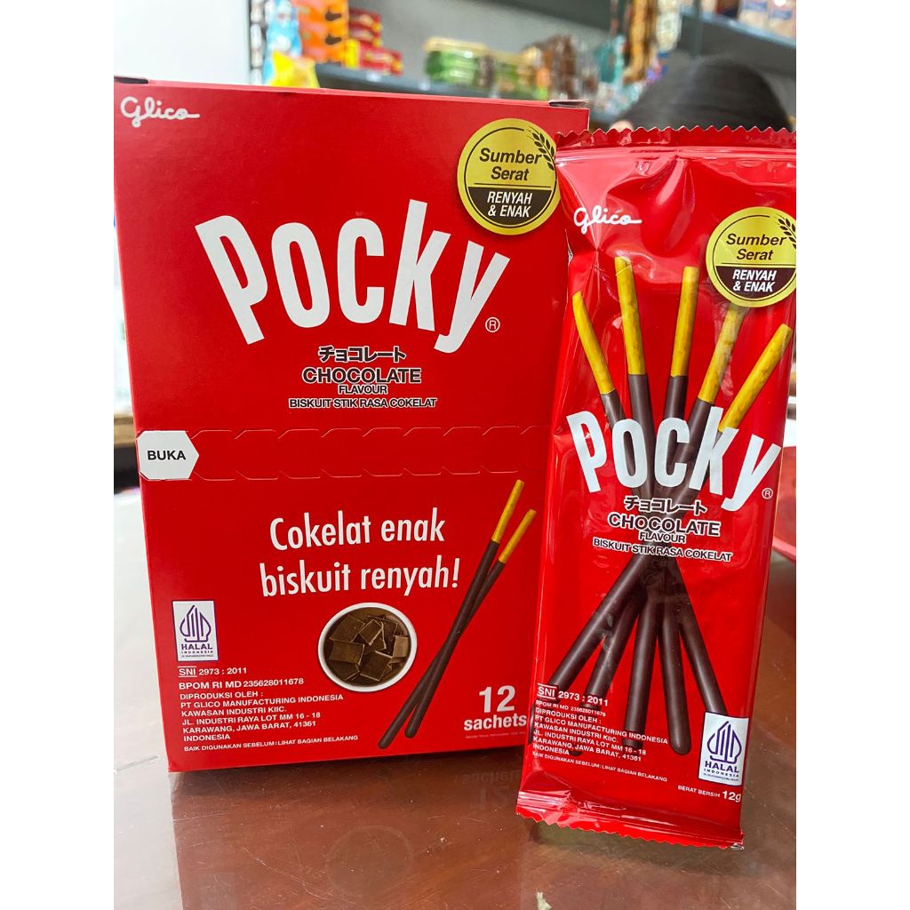 

Glico Pocky Stick 1 Box 12 Sachet @12gram