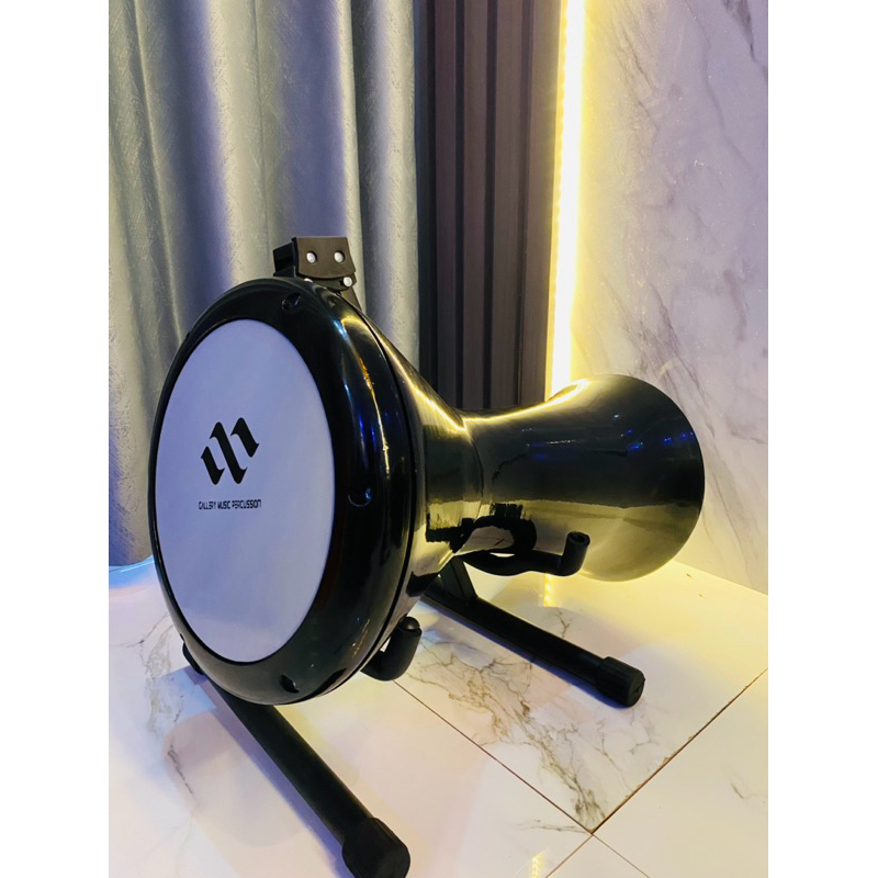 Darbuka polos ukuran 8 inch full set free kunci L