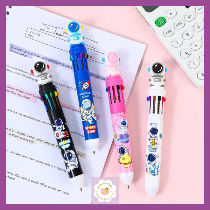 

Pulpen Astronot Pena Karakter 10 Warna anak Cowok Cewek Lucu Unik Cute Murah