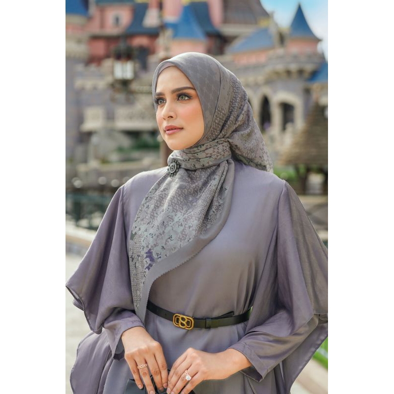 Disney Jubilation Voile Square - Buttonscarves - Moon Rock