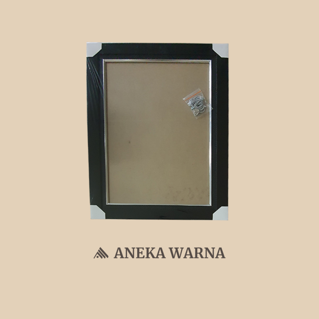 Paket Cetak Foto + Bingkai 16RW / 16RS / 16RP (40x60 cm) - Minimalist Lebar - Aneka Warna Photo