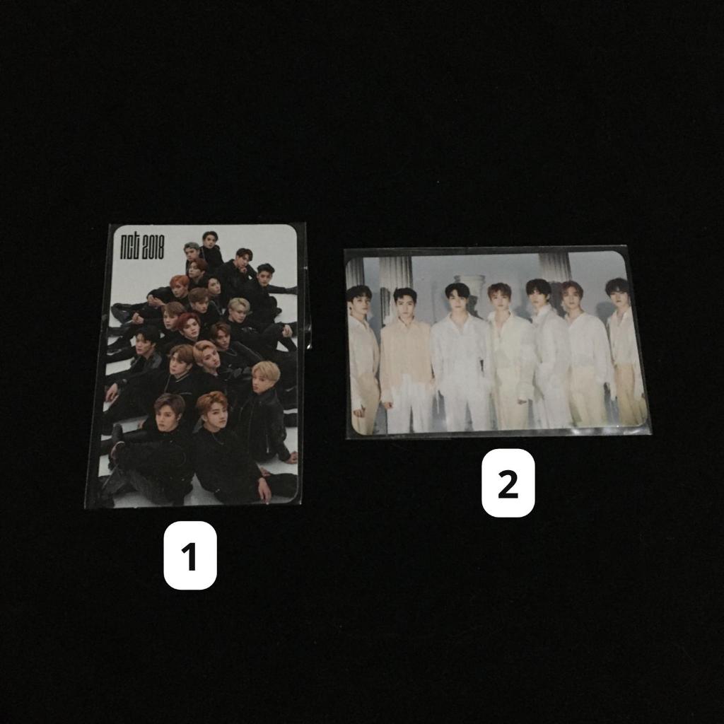 [SALE] PC PHOTOCARD GROUP NCT DREAM TDS THE DREAM SHOW FORTUNE CARD NCT 2018 GRUP NCT U