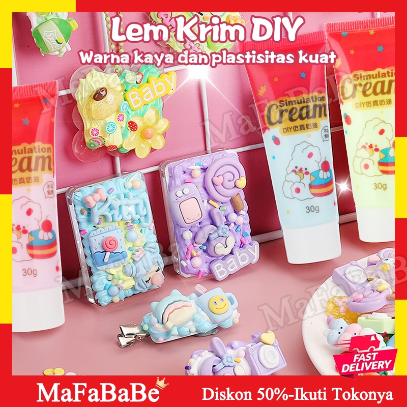 

DIY Deco Lem Krim Stiker Stiker Lem Krim Dengan Krim Tanah Liat Set Lengkap Alat 857Pcs/286PCS