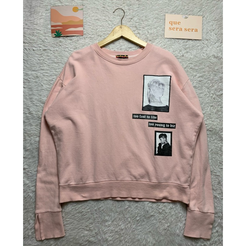 CREWNECK G-DRAGON X 8 SECONDS THRIFT ORIGINAL