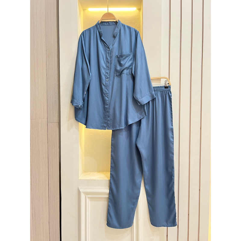 Oneset Panjang Polos Bahan Rayon Premium LD 120