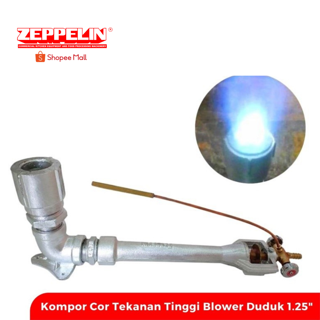 Zeppelin Kompor Cor Tekanan Tinggi Blower Duduk 1.25"