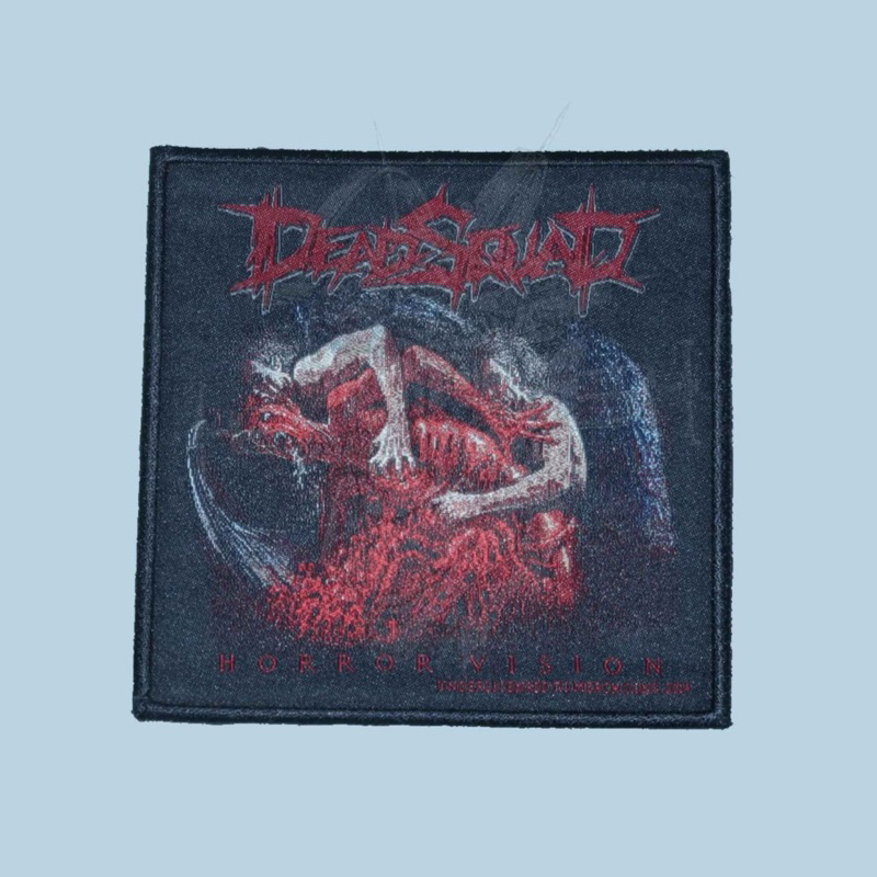 DEADQUAD horror vision -PATCH EMBLEM ORIGINAL OFFICIAL LICENSED BY MERCHCONS