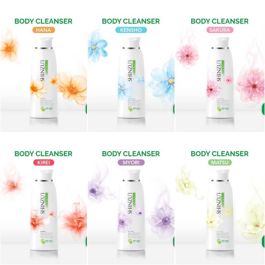 SHINZUI BODY CLEANSER 225ML SABUN MANDI BOTOL SHINZUI