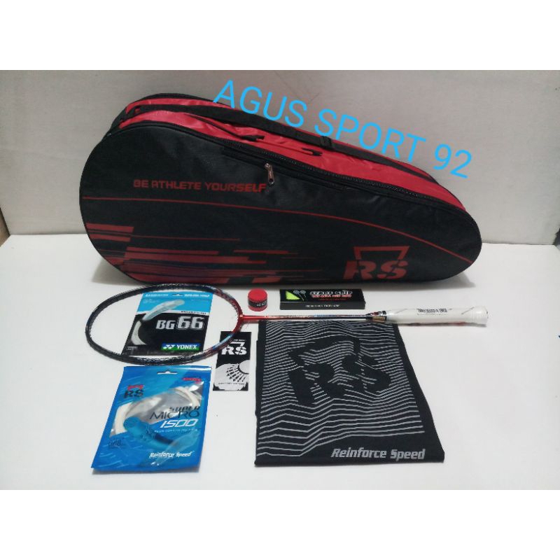 raket badminton rs metric power 10 N III ORIGINAL