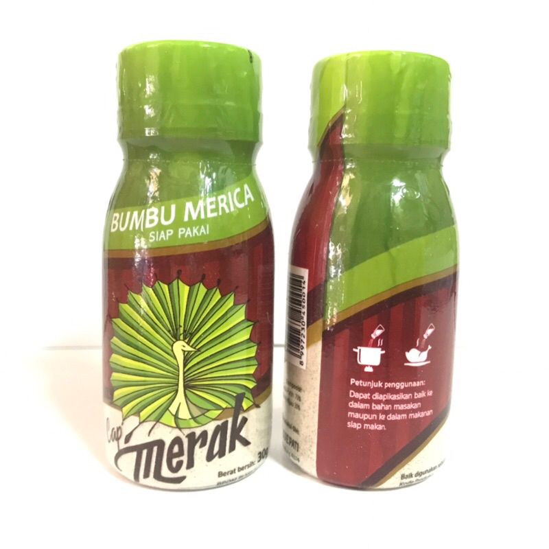 

MERICA BUBUK CAP MERAK KEMASAN BOTOL KECIL 30gram