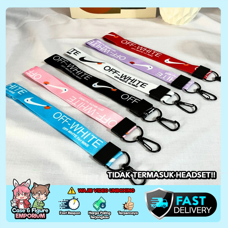 

Layard Tali Case / Layard ID Card / Tali Layard Off White NKE / Layard Gantungan HP