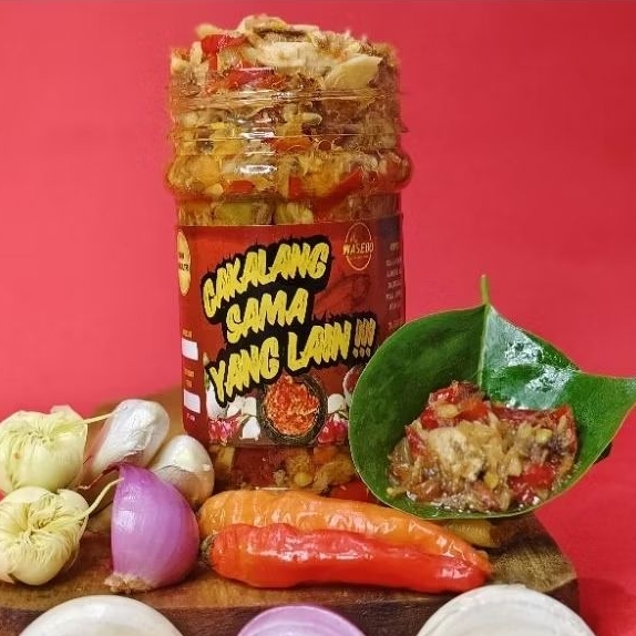 

(WASESO) CAKALANG SAMA YANG LAIN, gurih, pedas, puas, Netto 140grm