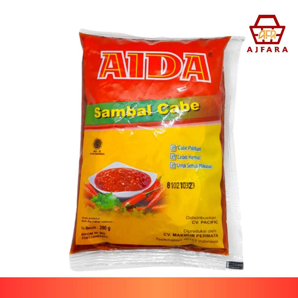 

Aida Sambal Cabe Siap Saji 200g