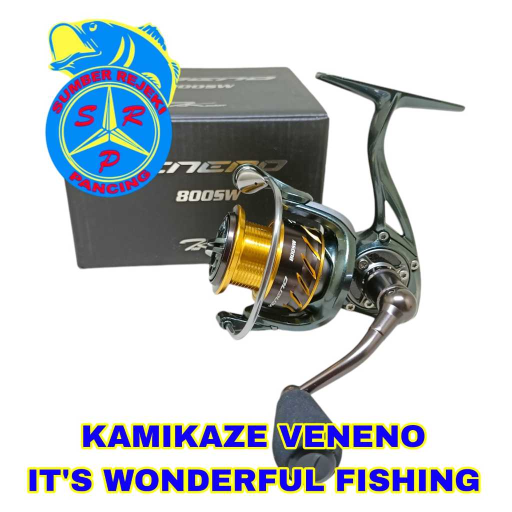 reel kamikaze veneno sw 800 1000 2500 3000 4000