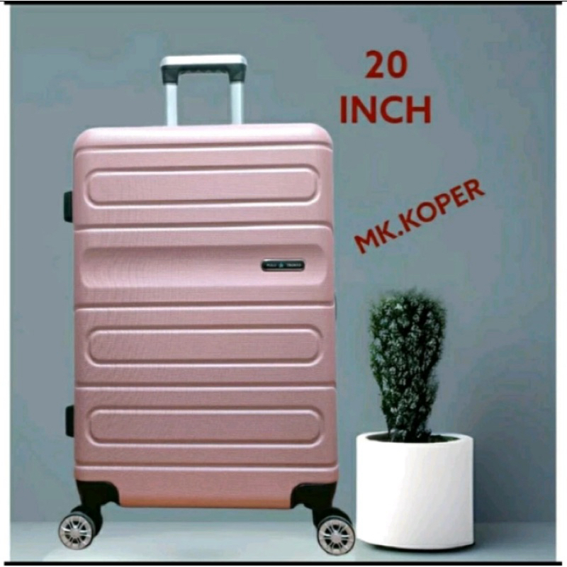 koper pollo 20 inchi / koper bagus / koper anti pecah / koper awet / koper murah