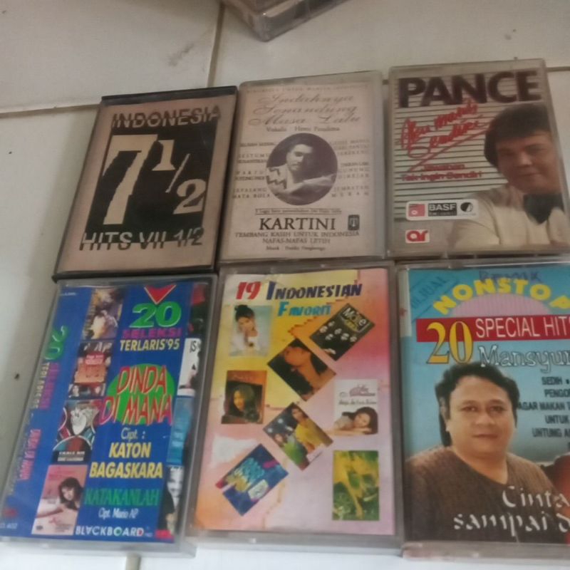 INDONESIA POP SALE KASET PITA