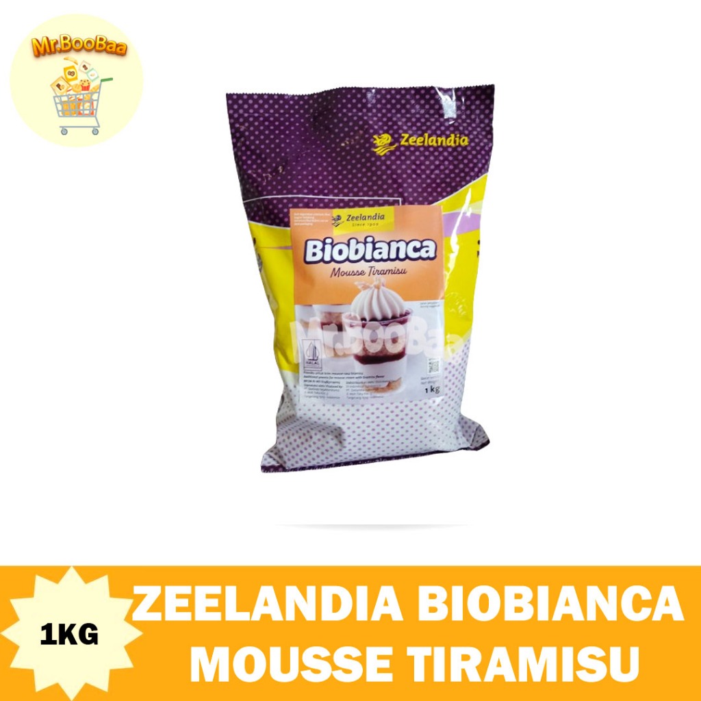 

Zeelandia Biobianca Mousse Tiramisu 1Kg / Tiramisu Mousse