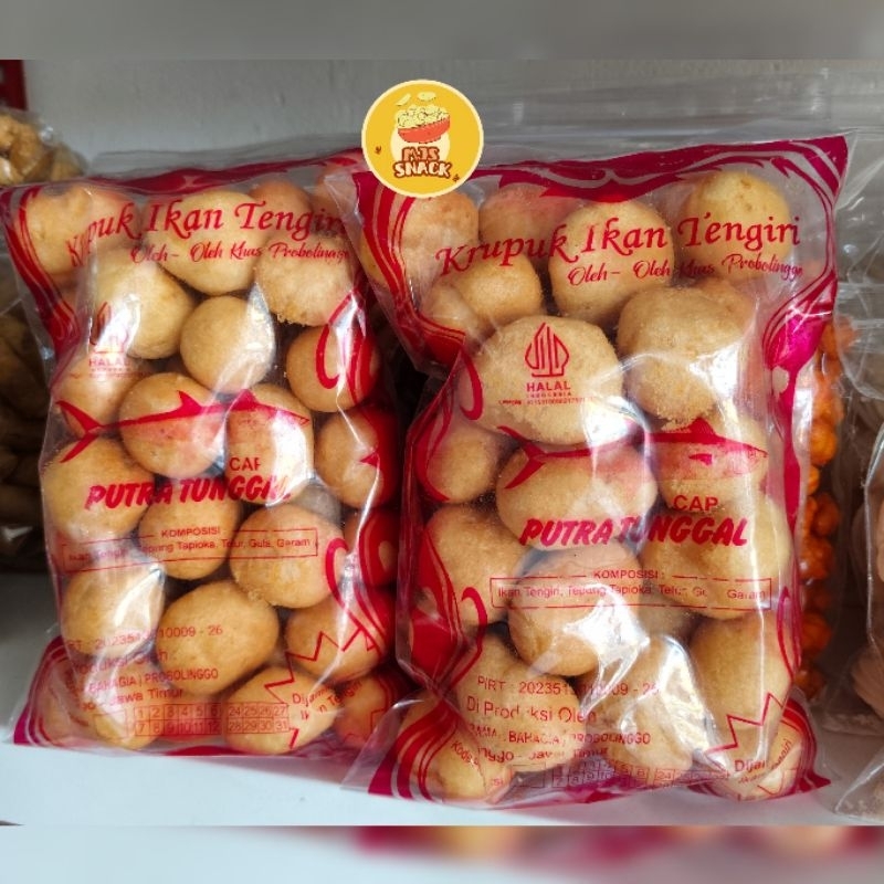 

KERUPUK IKAN TENGIRI 75GR/PREMIUM SUPER ENAK