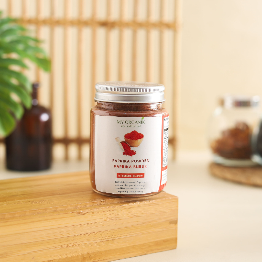 

My Organik Paprika Merah Bubuk Murni Tanpa Campuran Ground Paprika Red Paprika Powder