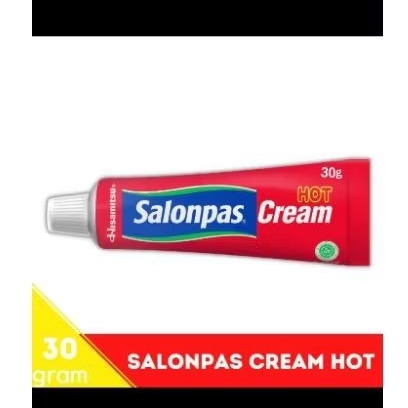 salonpas cream hot 30 gram