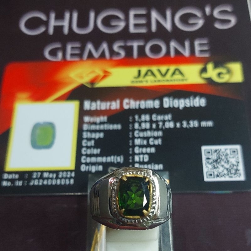 Natural Chrome Diopside