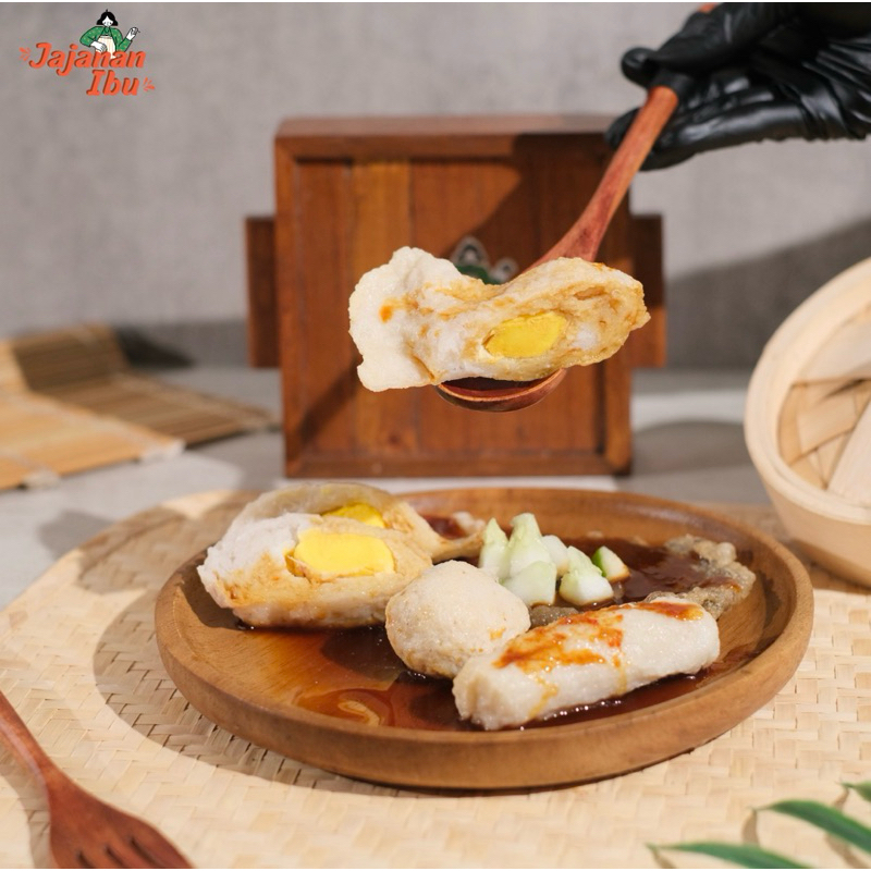 

Pempek Asli Palembang - Gluten Free - Ikan tengiri Asli - Empuk beraso iwaknyo