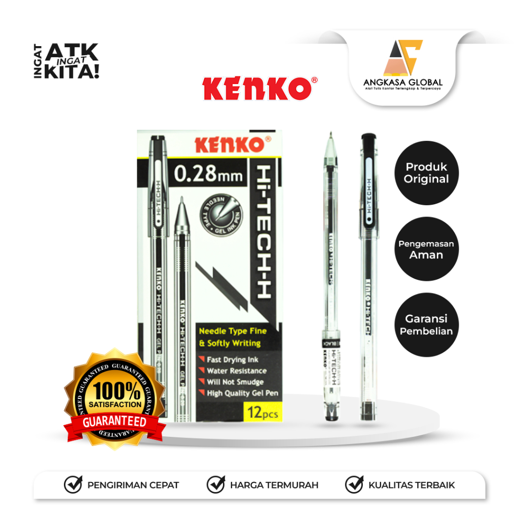 

KENKO PULPEN/ PEN HI-TECH 0.28mm (1PC)