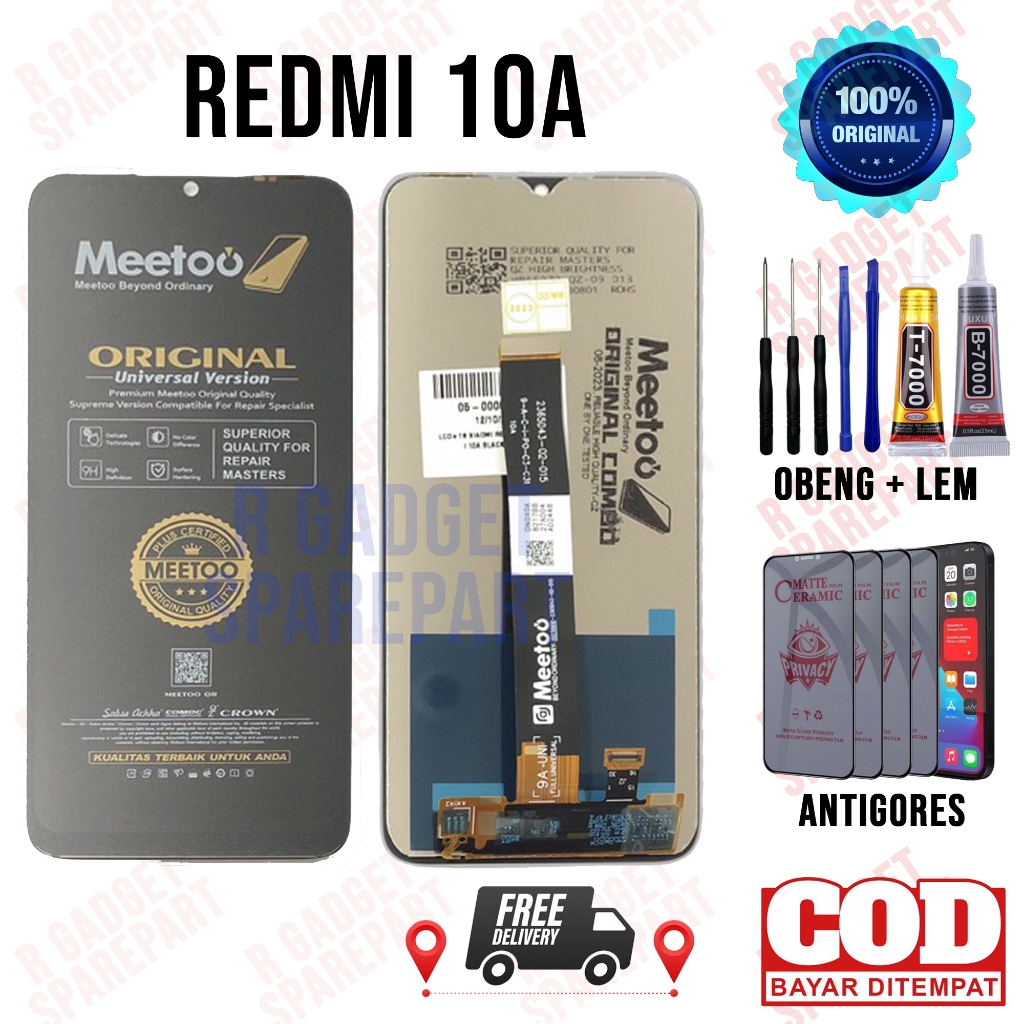 Lcd Redmi 10A Original OEM Quality Lcd Touchscreen Fullset Redmi 10A