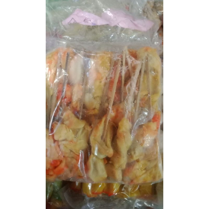 

Sate Pangsit udang isi 22biji