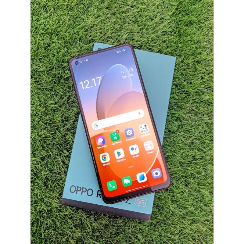 Oppo Reno7z 5G 8/128 Fuldus - Hitam kosmik SECOND ORIGINAL 100% GARANSI