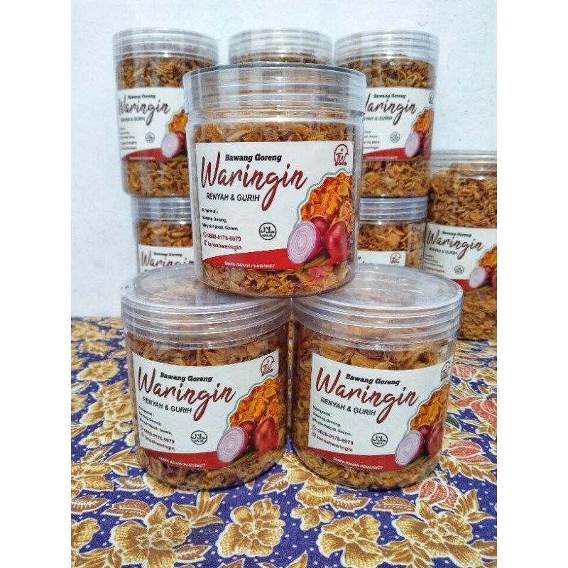

Paket Bundling Bawang Goreng 150 Gram (3 Toples)