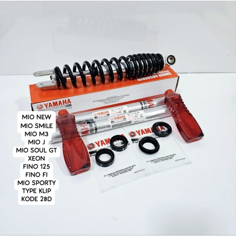 PAKET AS SHOCK MIO NEW MIO SMILE MIO J M3 MIO SOUL GT XEON FINO 125 FINO FI MIO SPORTY YAMAHA 28D SE