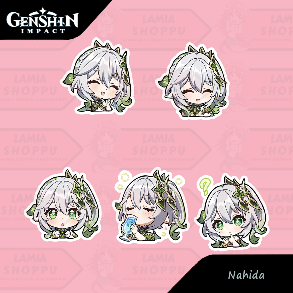 

Sticker Genshin Impact Nahida | Sticker Nahida Chibi