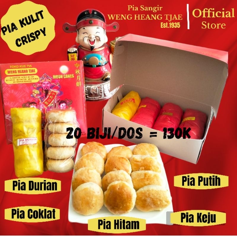 

Pia Sangir Kulit Crispy Isi 4 Bungkus / 20Biji