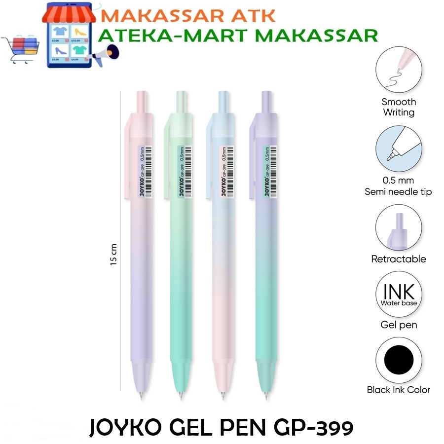 

[1PCS] JOYKO GEL PEN GP-399 RAINBOW PULPEN CETEK