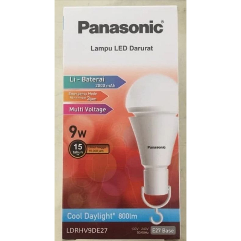 Lampu Darurat Led Panasonic Emergency Light 9 Watt