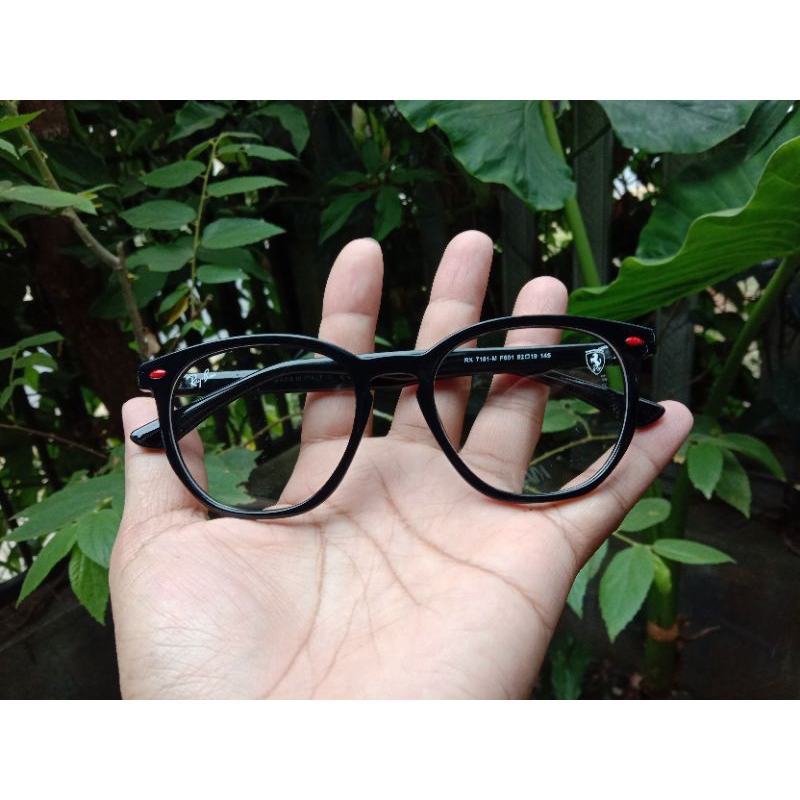 Kacamata Frame Rxybxn Hexagonal 7151 Ferarri Model