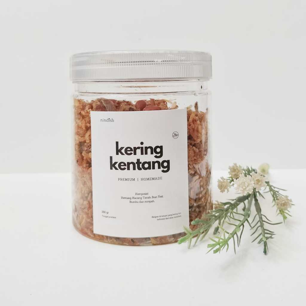 

Nindish Kering Kentang Premium Toples 250 gr