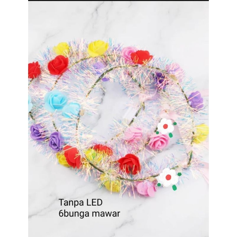 Flower Crown|Hiasan Bunga Kepala|Hiasan Kepala