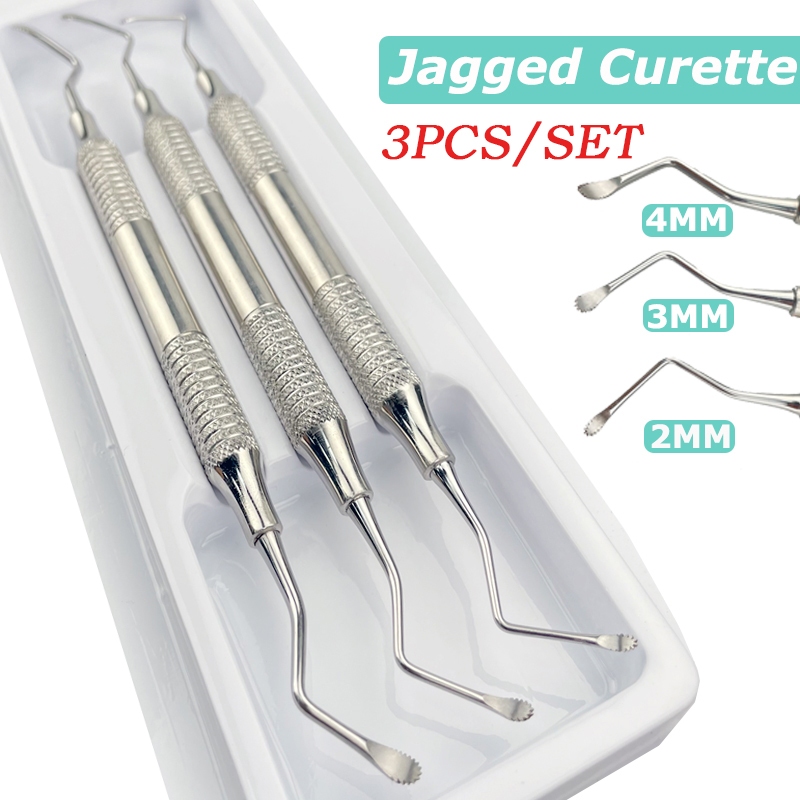 3pcs-Dental Scaler/ Scaller /Scalling Manual - Dental Instruments