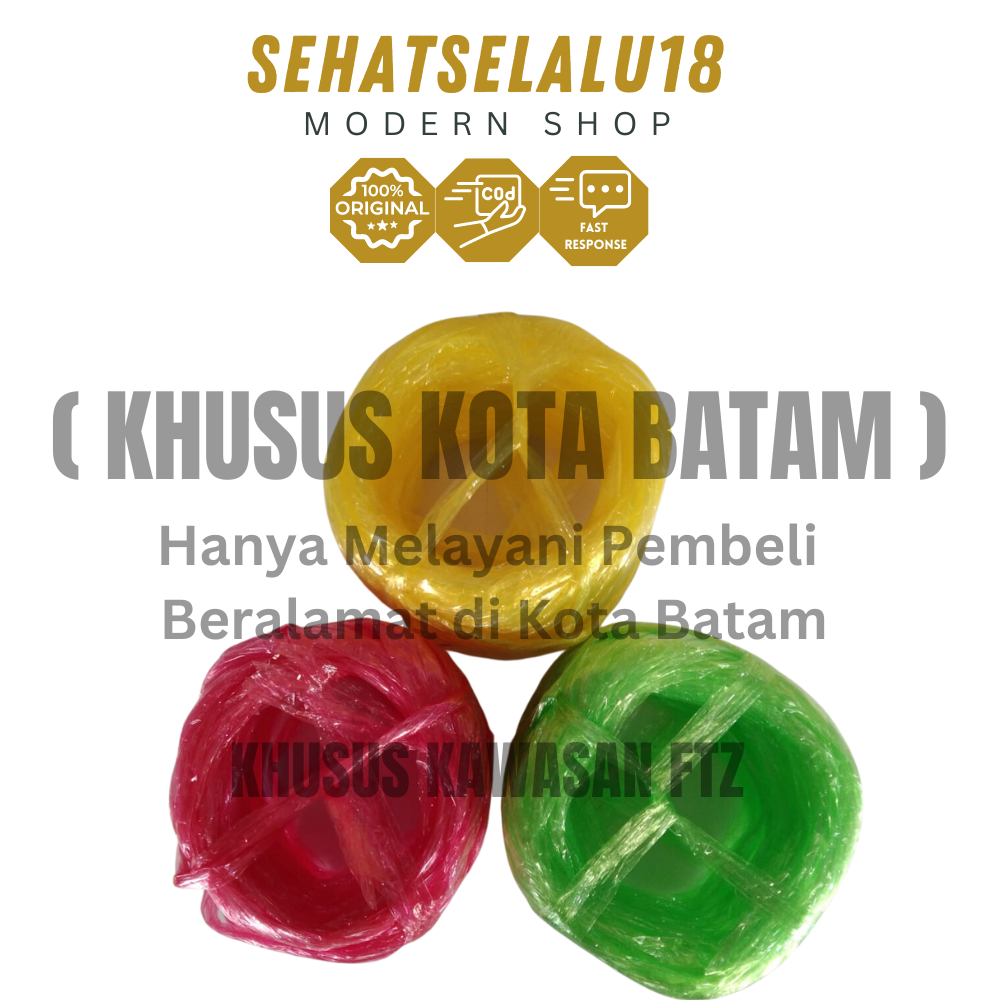 

Tali Multifungsi - 3 Warna (Pink, Kuning, Hijau) - Harga Terjangkau