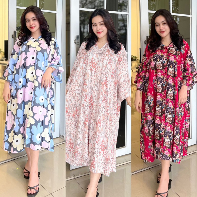 DASTER JUMBO MARISA FIT TO 100KG / RAYON PREMIUM/ BISA COD