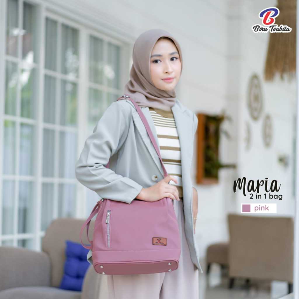 #Tas #Tas Selempang #Tas Wanita #Biru Tsabita #Maria