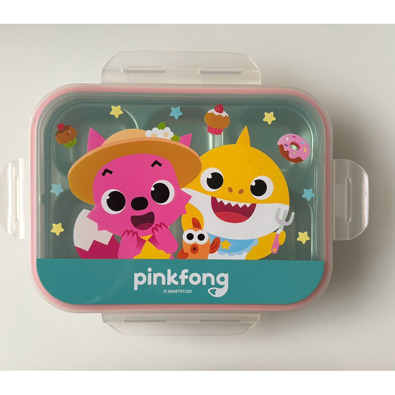 (PRELOVED) pinkfong kotak bekal makan anak