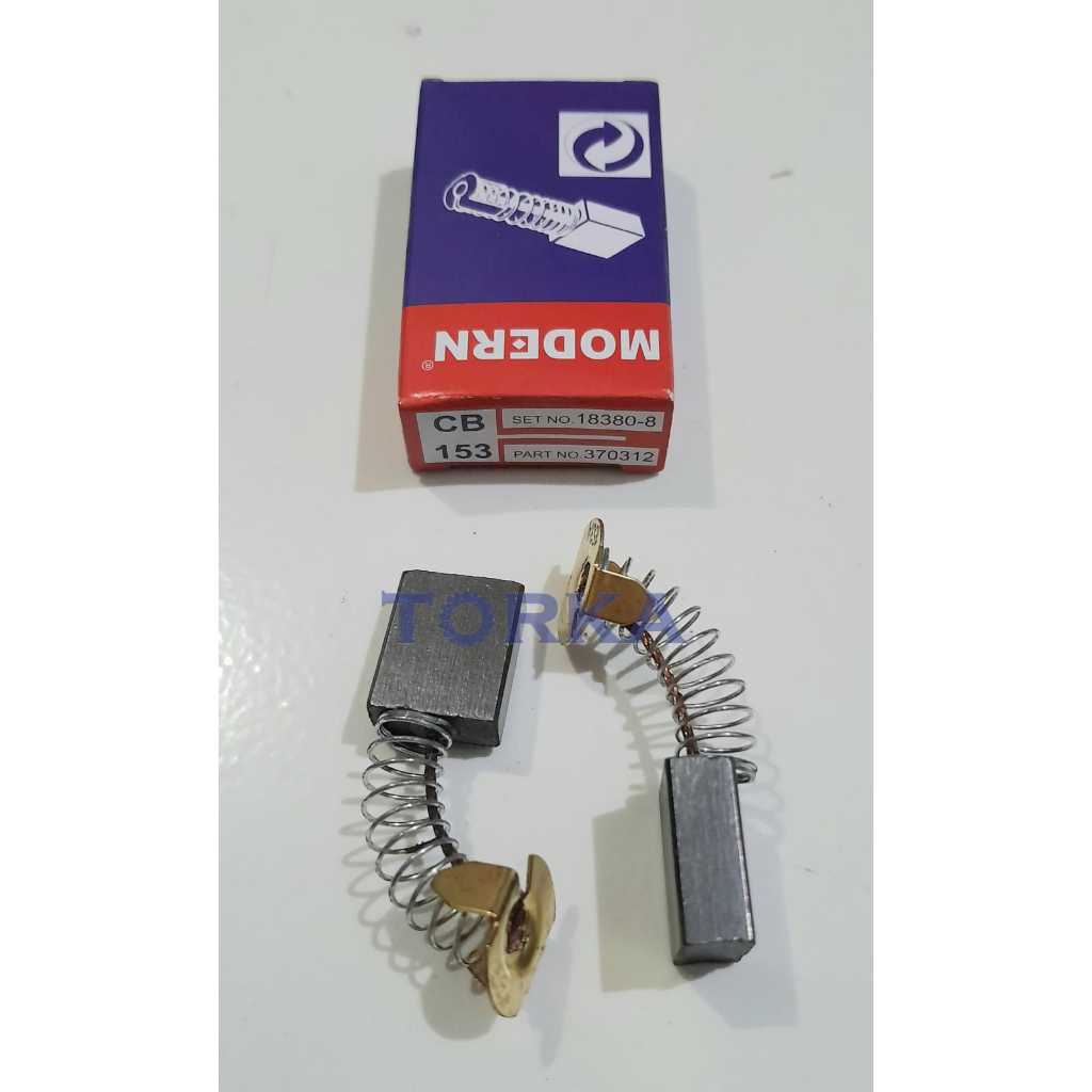 Carbon Brush MODERN CB 153 Sepul Kul Spul untuk m2850 m2470 m2480 m2490 m2800 m2801b per set